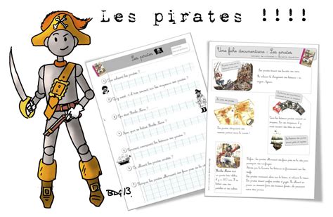 Fiche Documentaire Les Pirates Pirates Maternelle Pirate Documentaire