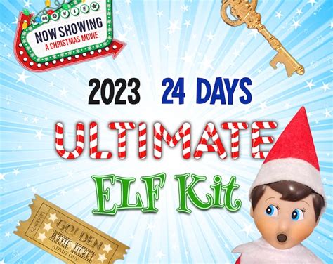 2023 ULTIMATE 24 Day Elf Kit NEW Elf Props, Original Elf Antics, & Elf FUN - Etsy