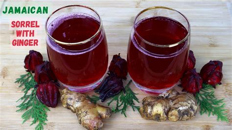 How To Make Jamaican Sorrel Drink Jamaican Sorrel Drink Recipe