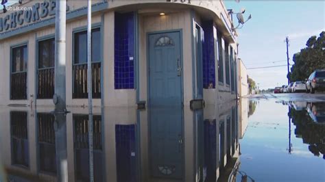 Streets flood in Mission Beach Thursday thanks to heavy rain | cbs8.com