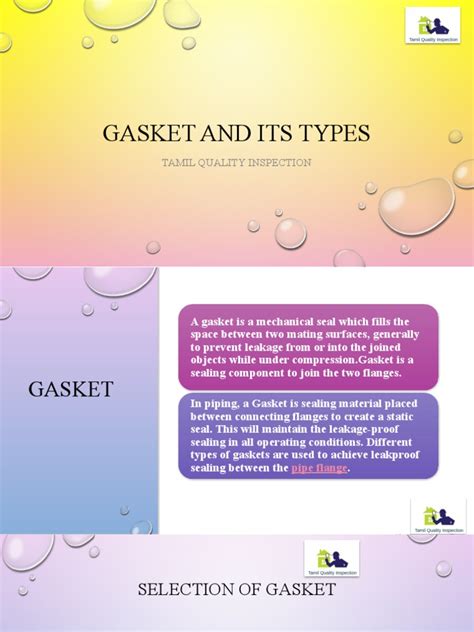 Gasket and Its Types | PDF | Pipe (Fluid Conveyance) | Applied And ...