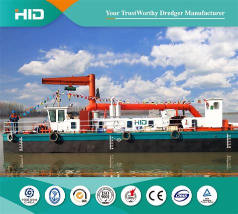 26 Inch Sand Suction Mining Dredger Dredging Vessel With Long Discharge