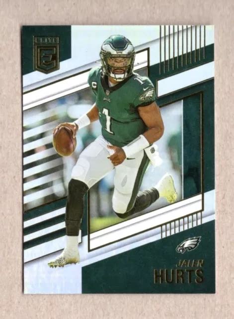 JALEN HURTS 2022 Donruss Elite Football 9 Philadelphia Eagles EUR 2 20