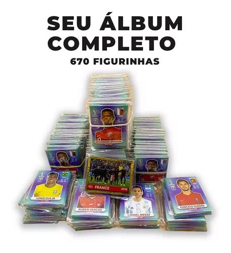 Todas As Figurinhas Da Copa Do Mundo 2022 670 Figurinhas Parcelamento