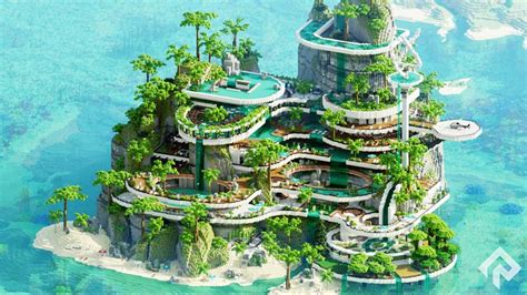 Island Mansion by RareLoot (Minecraft Marketplace Map) - Minecraft Marketplace (via ...