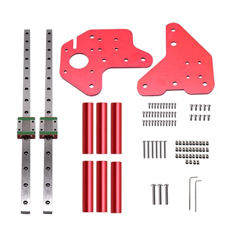 Amazon Ender 3 Dual Z Axis MGN12 Linear Rail Guide Kit With Fix