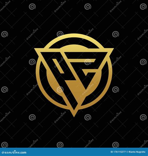 Pz Logo Monogram With Triangle Shape And Circle Rounded Isolated On