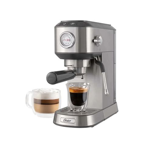 Cafetera Oster Espresso Compacta Bvstem Acero