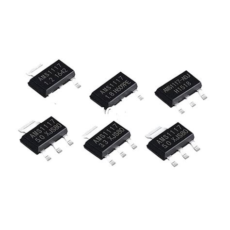 Amazon 50PCS AMS1117 1 2V AMS1117 3 3V AMS1117 Serie 1 2V 1 5V 1