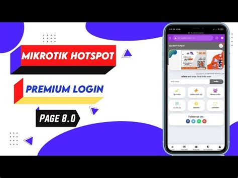 Mikrotik Hotspot Premium Login Template With Bangla Customized 2022