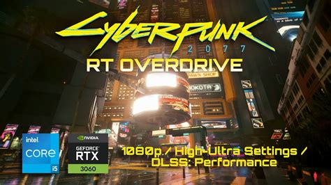 Cyberpunk Rt Overdrive I F Rtx P Youtube