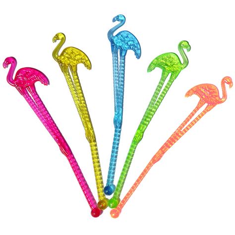 Palm Tree Cocktail Stirrers Pack Of 50 Hawaiian Luau Themed Party