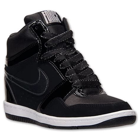 Price 60 Nike Wmns Force Sky High 629746 001 Black Anthracite Sneaker Wedge Women S Shoes