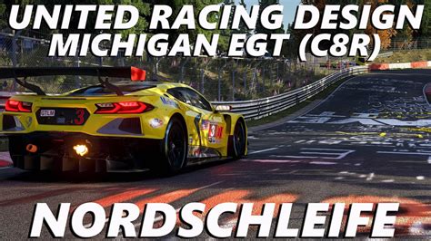 URD Michigan EGT C8 R Assetto Corsa Hot Lap Nordschleife VR HP