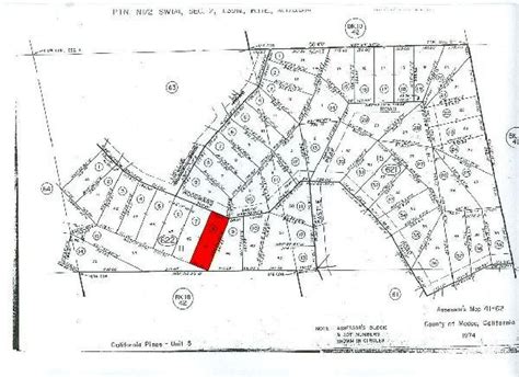 Gov Ca Land 1 Ac California Pines Modoc County Lot 29