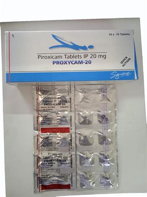 Piroxicam Mg Tablets At Rs Stripe Piroxicam Tablet In Nagpur