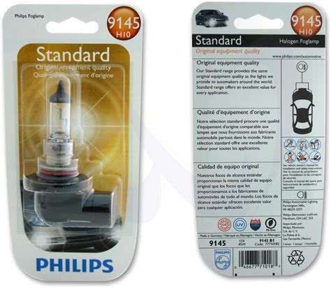 Amazon Philips H Standard Halogen Fog Bulb Pack Of