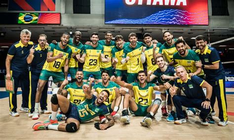 Brasil Vence Argentina De Virada Na Vnl Masculina