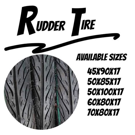 Rudder Tires Tube Type Universal Rim Original X X X X