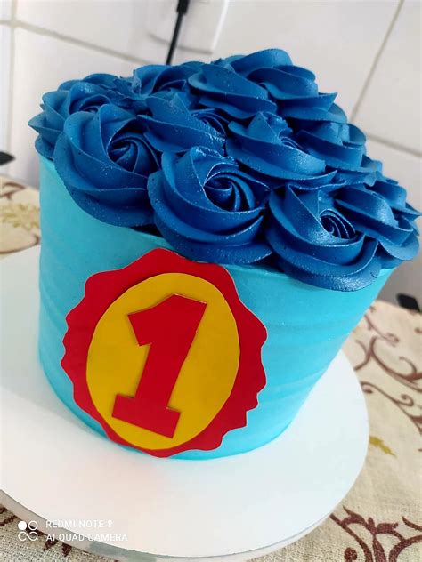 Bolo Em Formato De Cupcake Azul Cupcake Desserts Cakes Blue Tailgate Desserts Deserts