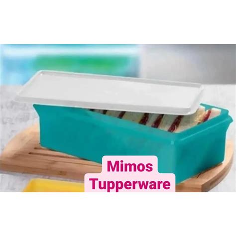 TUPPERWARE MAXI CAIXA 2 5 LITROS VERDE Shopee Brasil