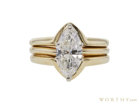 1.71 ct. Marquise Cut Solitaire Ring | Sold For $2,459 | Worthy