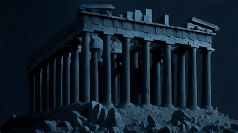 Premium AI Image | Parthenon Temple in Greece