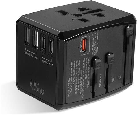 Oliveria Reiseadapter Usa Adapter Usa Deutschland Stecker Mit Usb A