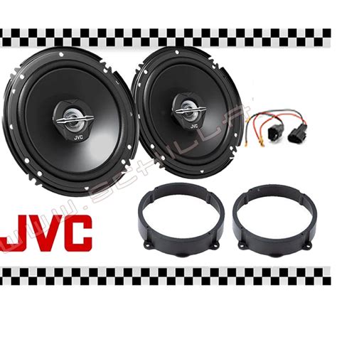 Coppia Casse Jvc Supporti Alfa Lancia Y Cm Altoparlanti