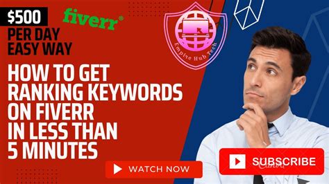 How To Get Ranking Keywords On Fiverr In Less Than Minutes Fiverr