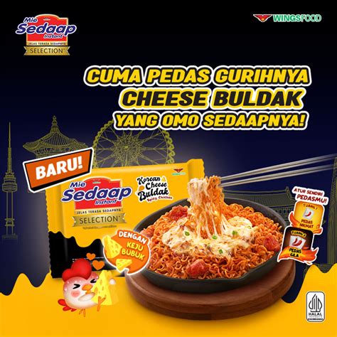 Mi Sedaap Korean Cheese Buldak Gx Pcs Pack New Shopee Malaysia