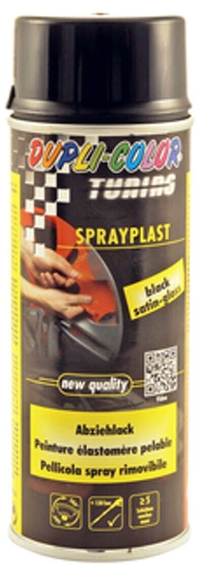 Dupli Color Sprühfolie Sprayplast seidenglänzend 400 ml schwarz ab 15