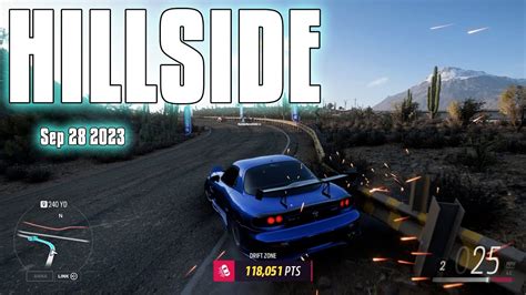 Forza Horizon 5 Hillside Drift Zone Weekly Challenge How To Sep 28