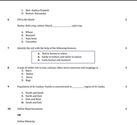 Cbse 10th Social Science Board Exam 2021 Check Class 10 Social Science