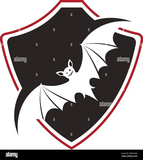 Bat Iconvector Illustration Design Template Stock Vector Image And Art