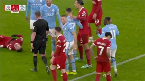 Baffling Explanation For Why Liverpool Werent Awarded Last Minute Penalty Vs Man City Daily Star