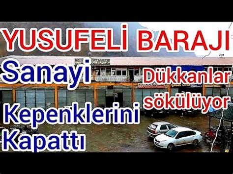 Yusufel Baraji Son Durum Mart Sizin Sorduklar N Z Sanayi De