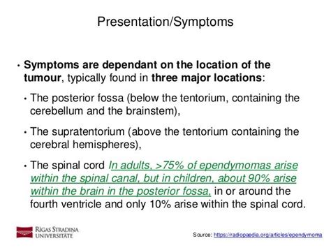 Ependymoma