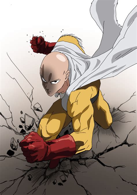 Poster coloring in Anime style : r/OnePunchMan