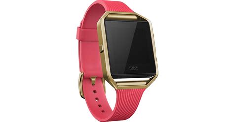 Fitbit Women S Blaze Pink Elastomer Strap Fitness Watch 40mm Fb502gpkl Lyst