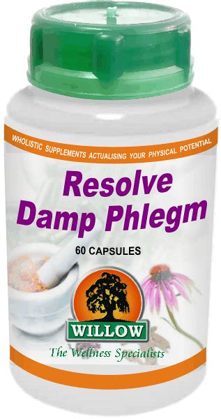 Resolve Damp Phlegm 60 Willow Wellness