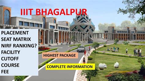 Iiit Bhagalpur Placement Cutoff Fee Facility Course Is Worth