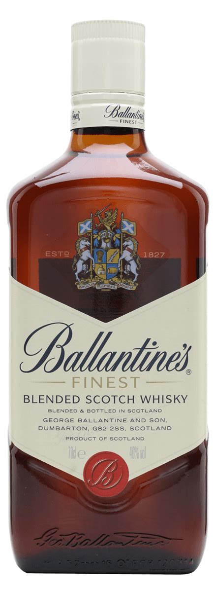 Ballantines Finest Blended Scotch Whisky 175l Bremers Wine And Liquor