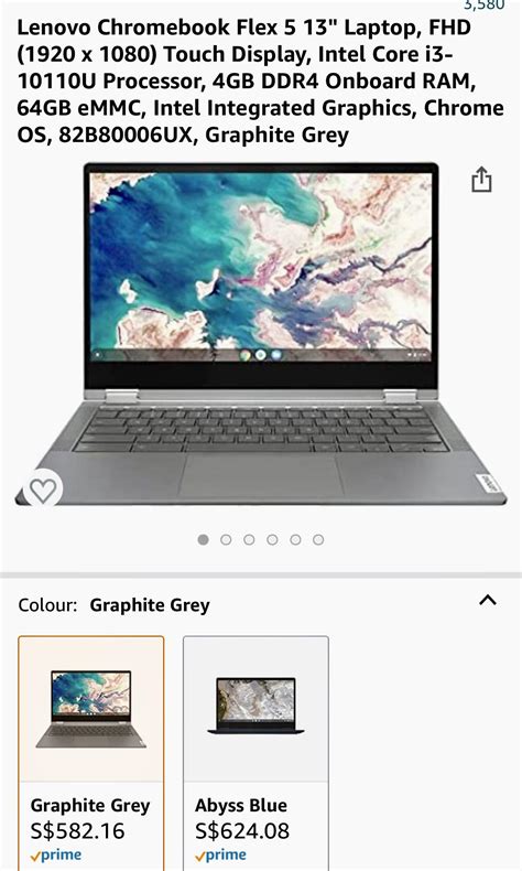 Lenovo Chromebook Flex 5 13 Inch Core I3 As New Computers And Tech