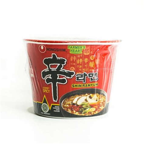 Jual Nongshim Shin Ramyun Spicy Mushroom G Shopee Indonesia