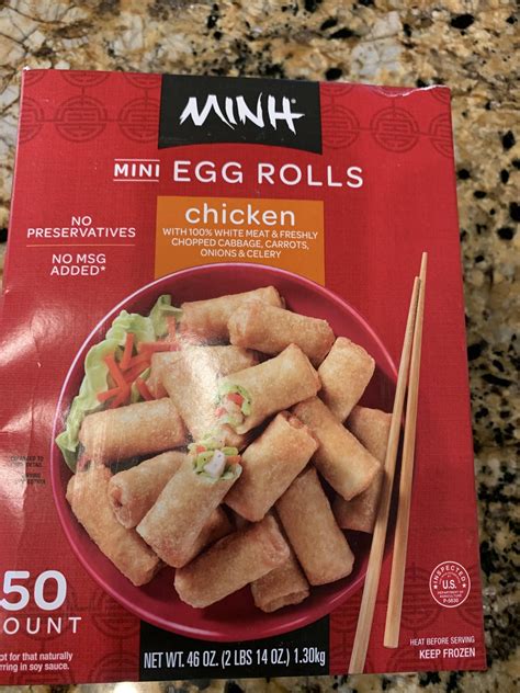 Minhmini Egg Rolls Rfrozendinners