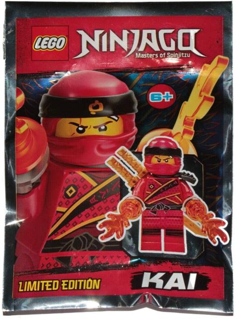 Buy Booster Bricks Lego Ninjago Rare Limited Edition Kai Minifigure