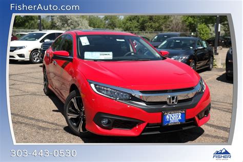 2018 Honda Civic Touring Fwd 4dr Car Fisher Honda