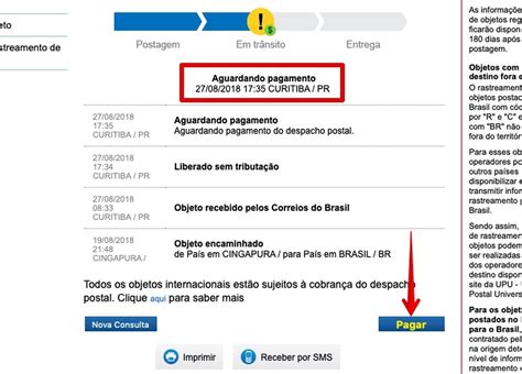 Como Pagar A Nova Taxa Dos Correios Para Receber Encomenda