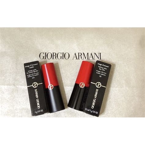 現貨 Giorgio Armani 亞曼尼 Ga 奢華訂製柔霧唇膏、奢華訂製絲絨唇膏 蝦皮購物